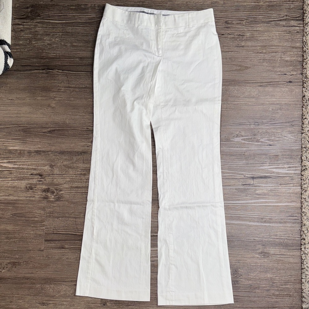 Express Design Studio - White Editor Striped Wide… - image 1